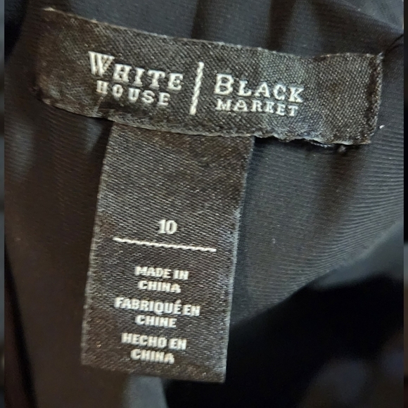White House Black Market Dress Sz 10 - Picture 3 of 4